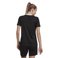adidas Entrada 22 Maillot de Foot Femmes Noir Blanc