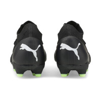 PUMA Future 3.3 Gazon Naturel Gazon Artificiel Chaussures de Foot (MG) Noir Blanc Jaune