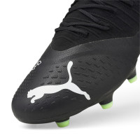 PUMA Future 3.3 Gazon Naturel Gazon Artificiel Chaussures de Foot (MG) Noir Blanc Jaune