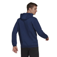 adidas Entrada 22 Sweat Survêtement à Capuche Bleu Foncé Blanc