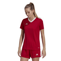 adidas Entrada 22 Maillot de Foot Femmes Rouge Blanc