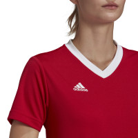 adidas Entrada 22 Maillot de Foot Femmes Rouge Blanc