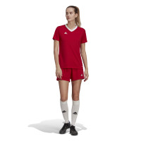 adidas Entrada 22 Maillot de Foot Femmes Rouge Blanc