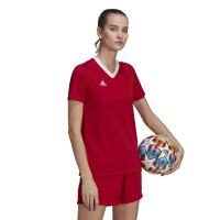 adidas Entrada 22 Maillot de Foot Femmes Rouge Blanc