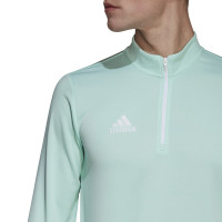adidas Entrada 22 Haut d'Entraînement 1/4-Zip Vert Menthe Blanc