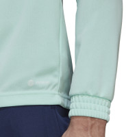 adidas Entrada 22 Haut d'Entraînement 1/4-Zip Vert Menthe Blanc