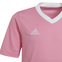 adidas Entrada 22 Trainingsset Kids Roze Zwart Wit