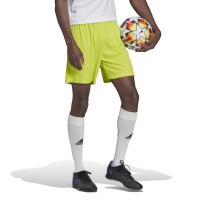 adidas Entrada 22 Short de Football Jaune Blanc