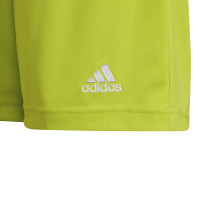 adidas Entrada 22 Voetbalbroekje Kids Geel Wit