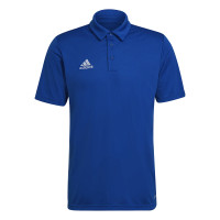 adidas Entrada 22 Polo Blauw Wit