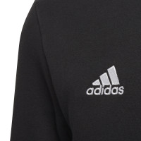 adidas Entrada 22 Sweat-Shirt Enfants Noir Blanc