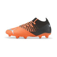 PUMA Future 3.3 Gras / Kunstgras Voetbalschoenen (MG) Oranje Zwart