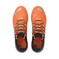 PUMA Future 3.3 Gazon Naturel Gazon Artificiel Chaussures de Foot (MG) Orange Noir