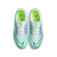 Nike Mercurial Vapor 14 Academy Gazon Naturel / Gazon Artificiel Chaussures de Foot (MG) Enfants Vert Mauve