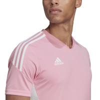 adidas Condivo 22 Voetbalshirt Roze Wit