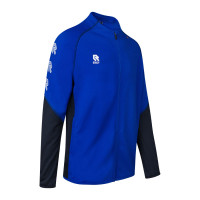 Robey Performance Full-Zip Trainingsjack Kids Royal Blauw Zwart
