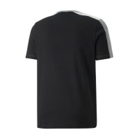PUMA Essentials+ Block T-Shirt Zwart Grijs Wit