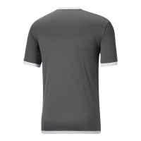 PUMA teamLIGA Maillot de Foot Gris Blanc