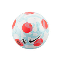 Nike Premier League Mini Voetbal Maat 1 Wit Lichtblauw Rood Zwart