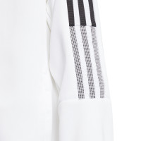Veste d'entraînement adidas Tiro 21 pour enfants, blanche et noire