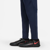 Pantalon d'entraînement Nike Academy Pro bleu foncé blanc