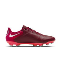 Nike Tiempo Legend 9 Academy Gazon Naturel Gazon Artificiel Chaussures de Foot (MG) Bordeaux Blanc Turquoise Orange