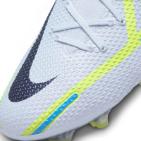 Nike Phantom GT2 Elite Gazon Naturel Chaussures de Foot (FG) Gris Bleu Foncé