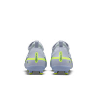 Nike Phantom GT2 Academy Dynamic Fit Gazon Naturel Gazon Artificiel Chaussures de Foot (MG) Enfants Gris Bleu Foncé