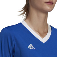 adidas Entrada 22 Maillot de Foot Femmes Bleu Blanc