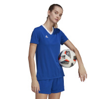 adidas Entrada 22 Maillot de Foot Femmes Bleu Blanc