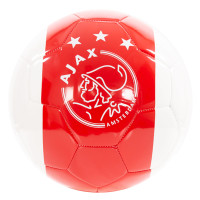 Ajax Bal Wit met rode baan