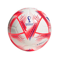 adidas Coupe du Monde 2022 Al Rihla Club Ballon de Football Blanc Rouge Bleu