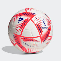 adidas Coupe du Monde 2022 Al Rihla Club Ballon de Football Blanc Rouge Bleu