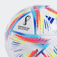 adidas Coupe du Monde 2022 Al Rihla League Ballon de Football Emballage Inclus Blanc Bleu