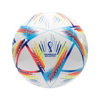 adidas WK 2022 Al Rihla Training Sala Zaalvoetbal Wit Blauw