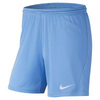 Nike PARK III Trainingsbroekje Dri-Fit Dames Lichtblauw Wit