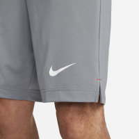 Nike F.C. Libero 10IN Short KZ Gris Rouge Blanc