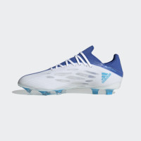 adidas X Speedflow.2 Gazon Naturel Chaussures de Foot (FG) Blanc Bleu
