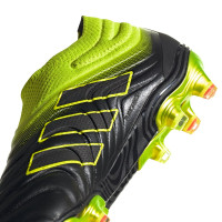 adidas COPA 19+ FG Voetbalschoenen Zwart Geel
