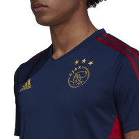 adidas Ajax Ensemble d'Entraînement 2022-2023 Bleu Foncé Rouge Foncé Doré