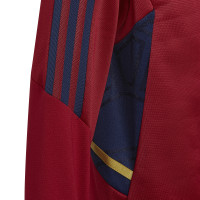 adidas Ajax Haut d'Entraînement 2022-2023  Enfants Rouge Foncé Bleu Foncé Doré