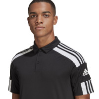 adidas Squadra 21 Polo Zwart Wit