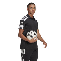 adidas Squadra 21 Polo Zwart Wit