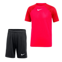 Kit d'entraînement Nike Academy Pro pour enfants rouge foncé noir
