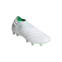 adidas COPA 19+ FG Voetbalschoenen Wit Groen