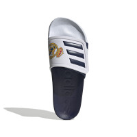 adidas Adilette TND Claquettes Real Madrid Blanc Bleu Foncé