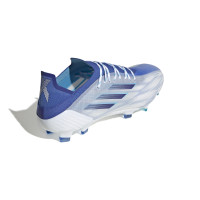 adidas X Speedflow.1 Gras Voetbalschoenen (FG) Wit Blauw