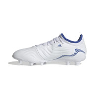 adidas Copa Sense.3 Gazon Naturel Chaussures de Foot (FG) Blanc Bleu
