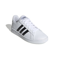 adidas Grand Court Baskets Enfants Blanc Noir