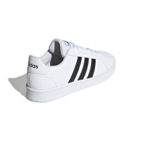 adidas Grand Court Baskets Enfants Blanc Noir